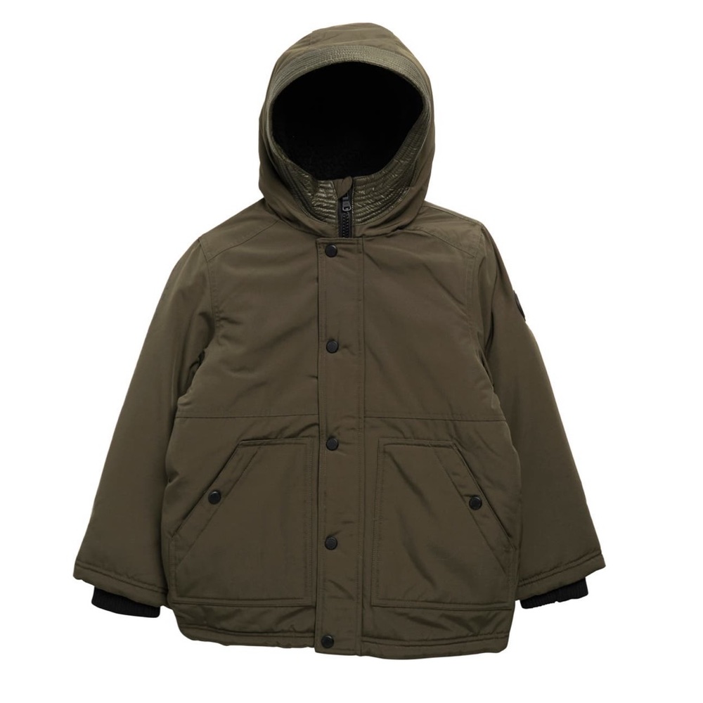 Michael Kors Kids' Snorkel Jacket Big Boys - Dark Loden Color- New With Tag